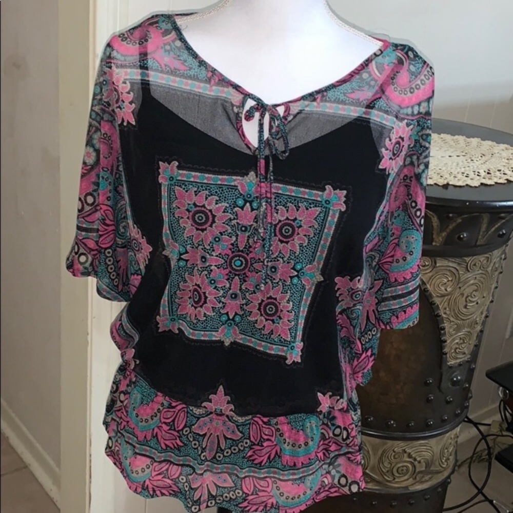 INC Petite Blouse - Picture 1 of 5